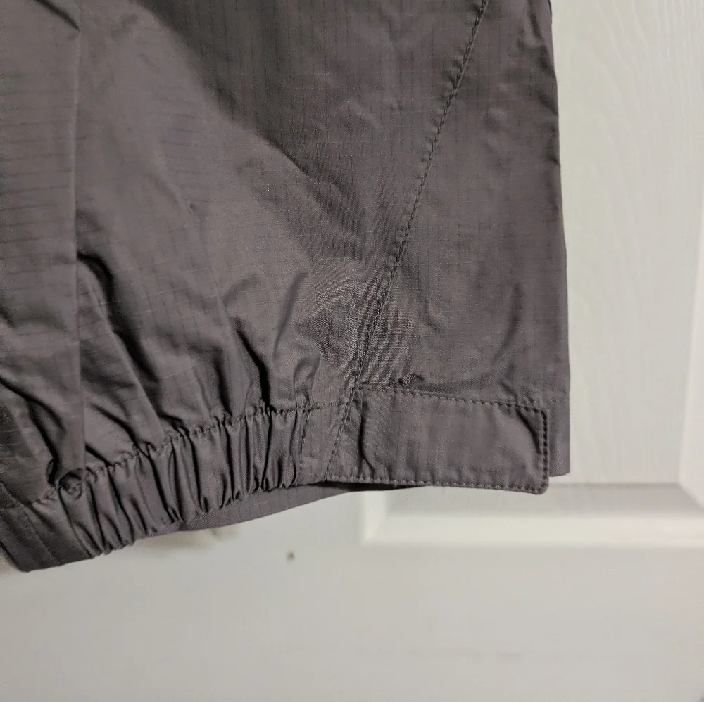 LL Bean Pants Nylon Windbreaker Waterproof Youth Kids Boys Girls Pull On Gray 8